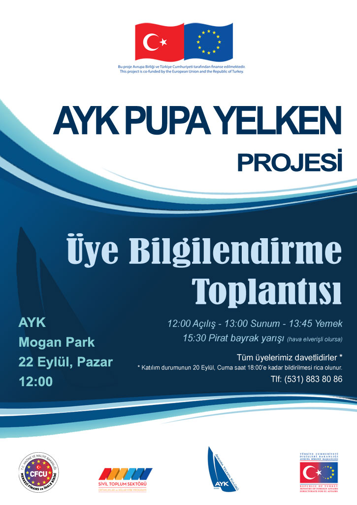 AYK Pupa Yelken Üye Bilgilendirme Toplantısı